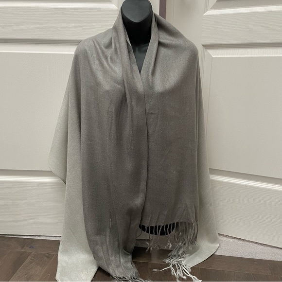 Grey/Silver Ombre Scarf - Picture 6 of 7